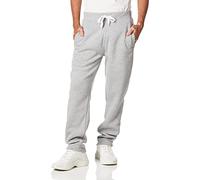 Southpole Men's Active Fleece Bottom Sweatpants-Regular and Big & Tall Sizes, Heather Grey Open, Large