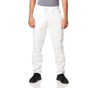 Southpole Men's Active Fleece Bottom Sweatpants-Regular and Big & Tall Sizes, White Open, Medium