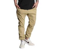 Southpole Men's Basic Stretch Twill Jogger Pants-Reg and Big & Tall Sizes - Brown - Medium