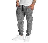 Southpole Men's Fleece Jogger Sweatpants, Grey(Marled), Small