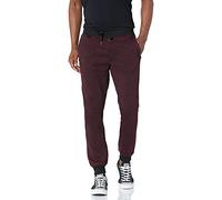 Southpole Men's Fleece Sweatpants-Regular and Big & Tall Sizes, Burgundy(Marled), Medium