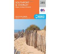 Southport & Chorley Map | Wigan, Formby & Ormskirk | Ordnance Survey | OS Explorer Map 285 | England | Walks | Hiking | Maps | Adventure