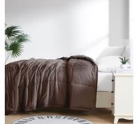 Southshore Fine Living, Inc. Brown Bedding Comforters Queen Size/Full Size Duvet Insert, Soft & Fluffy Bedspread, Queen/Full Bed, Cozy Down Alternative Comforter, Chocolate Brown