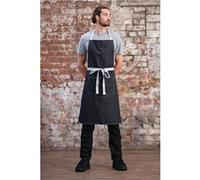 Southside Bib Apron Denim Black