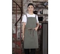 Southside Cotton Canvas Bib Apron Khaki
