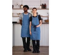 Southside Denim Bib Apron Light Blue