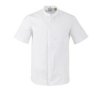 Southside Harlem Chefs Jacket White Short Sleeve Mesh - Size S