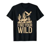 Southwest Cactus Desert Find Your Wild T-Shirt