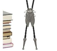 Southwest Gentleman Necktie - Fashion Rancher Neckwear Rope | Vintage Turquoise Clasp Costume Apparel For Horseman Events Festivals, Country Charm Wardrobe Piece, Durable Decorative Attire For Celebra