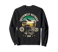 Southwest Hotrods USA Hotrod Retro Style Design Sweatshirt