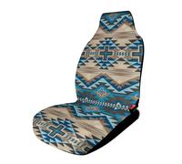 Southwest Rustic Cross Western Native American Car Seat Covers, Seats Protection for Women and Girls, Suitable for Most Vehicles, Cars, Trucks, SUVs, Vans.