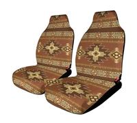Southwest Rustic Cross Western Native American Car Seat Covers, Seats Protection for Women and Girls, Suitable for Most Vehicles, Cars, Trucks, SUVs, Vans.