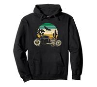 Southwest USA Hotrod Retro Style Design Pullover Hoodie