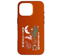 Southwestern Desert Wildlife Tucson Arizona Folk Art Graphic Case for iPhone 16 Pro