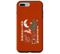 Southwestern Desert Wildlife Tucson Arizona Folk Art Graphic Case for iPhone 7 Plus/8 Plus