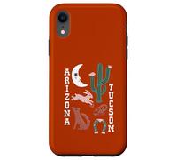 Southwestern Desert Wildlife Tucson Arizona Folk Art Graphic Case for iPhone XR