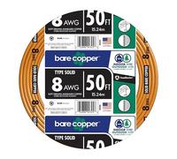 Southwire 50-ft 8-Gauge Solid Soft Drawn Copper Bare Wire (by-The-Roll)