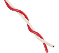 Southwire 56750023 100' 20/2 Twisted Bell Residential Indoor Electrical Wire, Red and White