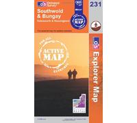 Southwold and Bungay: Sheet 231 (OS Explorer Map Active)