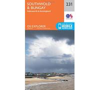Southwold & Bungay Map | Halesworth & Kessingland | Ordnance Survey | OS Explorer Map 231 | England | Walks | Hiking | Maps | Adventure