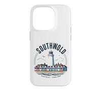 Southwold Suffolk England Lighthouse Beach Huts Coast Case for iPhone 14 Pro