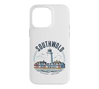 Southwold Suffolk England Lighthouse Beach Huts Coast Case for iPhone 14 Pro Max