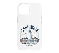 Southwold Suffolk England Lighthouse Beach Huts Coast Case for iPhone 15