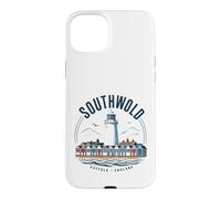 Southwold Suffolk England Lighthouse Beach Huts Coast Case for iPhone 15 Plus