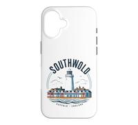 Southwold Suffolk England Lighthouse Beach Huts Coast Case for iPhone 16