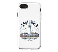 Southwold Suffolk England Lighthouse Beach Huts Coast Case for iPhone SE (2020) / 7/8