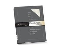 Southworth Parchment Specialty Paper, Ivory, 24 lbs, 8-1/2 x 11, 100/Box