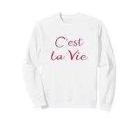 Souvenir C'est La Vie French Language, French Culture Lover Sweatshirt