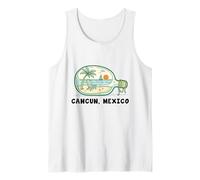 Souvenir from Cancun Mexico Family Matching Mexico Vacation Tank Top