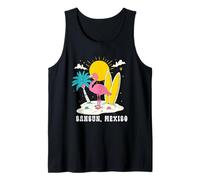 Souvenir from Cancun Mexico Family Matching Mexico Vacation Tank Top