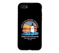 Souvenir on the coast of Newport, Oregon, Lighthouse by Yaquina Head Case for iPhone SE (2020) / 7/8