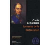 SOUVENIRS DE LA RESTAURATION