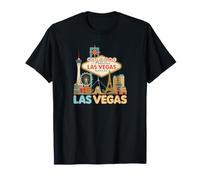 Souvenirs from Las Vegas Nevada Vegas Trip Reminder Skyline T-Shirt