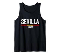 Souvenirs from Sevilla Spain Flag Sevilla españa Men Women Tank Top