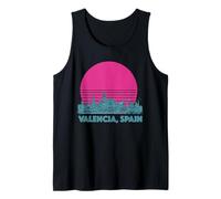 Souvenirs from Valencia Spain Skyline Valencia España Tank Top