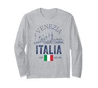 Souvenirs from Venice Italy Venezia Italia Italian Reminder Long Sleeve T-Shirt