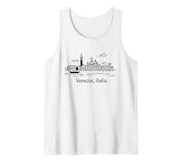 Souvenirs from Venice Italy Venezia Italia Italian Reminder Tank Top