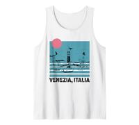 Souvenirs from Venice Italy Venezia Italia Italian Reminder Tank Top
