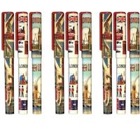 Souvenirs Set of 12 London Icons Pictures Design Pen, London British Pen - Union Jack Cap Pens UJ UK Pen - England Pens