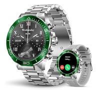 SOUYIE Military Rugged Smart Watch for Men, AMOLED 1.43" HD Screen, Bluetooth Call Answer/Make, Blood Oxygen/Heart Rate/Sleep Tracker, 7-30 Day Battery, Waterproof Fitness Tracker for iOS Android