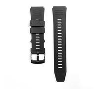 SOUYIE Silicone Watch Bands, 22mm Quick Release Silicone Replacement Watch Strap with Black Stainless Steel Buckle, Compatible SW-7 Smart Watch