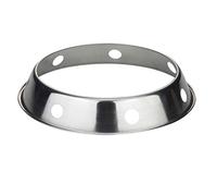 Stainless Steel Wok Ring 26cm Wok Support Ring Pan Stand for Gas Hobs Cooktop Range Pan Holder Stove Round Bottom Wok Rack Reversible, 26cm