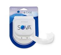 Sova 1.6mm Mouth Guard for Clenching and Grinding Teeth at Night, Custom-Fit Sleep Night Guard with Case (SOVA3DN-CASE-E)