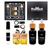 Sovage Inspired Car Air Fresheners | Luxury Car Scent Diffuser Refill Gift Set | Strong, Long-Lasting Perfume with Vent Clips | 7-Piece Odour Eliminator by RubDub (Sovage)