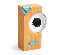 SovenomundFerrofluid Speaker & Indicator Lamp, Dancing with Music Rhythm, Desktop Decoration, Teenager Gifts (Imitation Bamboo Pattern)