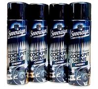 Sovereign Car Dashboard Cockpit Shine Cleaner CHERRY 4 x 500ml
